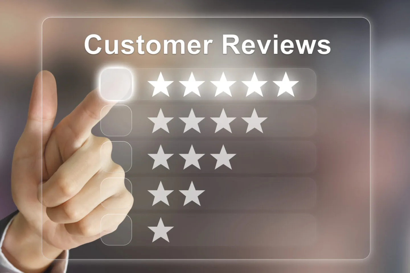 customer reviews