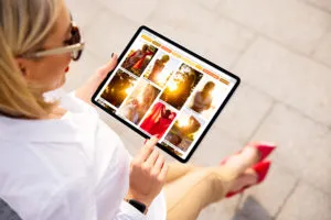 Scrolling Through Pinterest