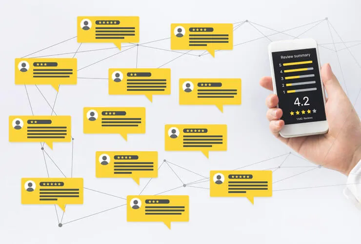 Review Widget Displays